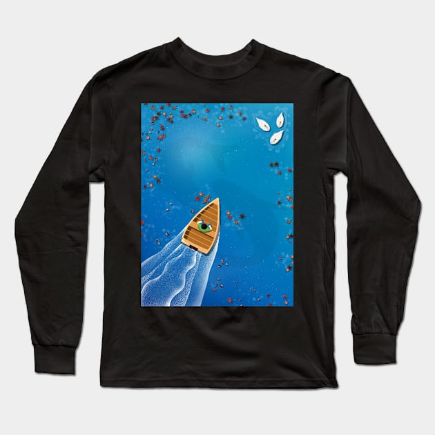 The lake view Long Sleeve T-Shirt by thearkhive